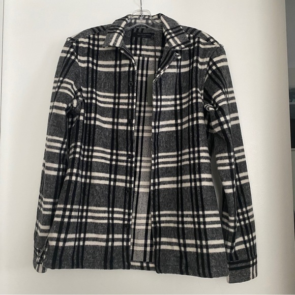 BNWT All Saints Plaid Jacket in size small - Picture 1 of 5